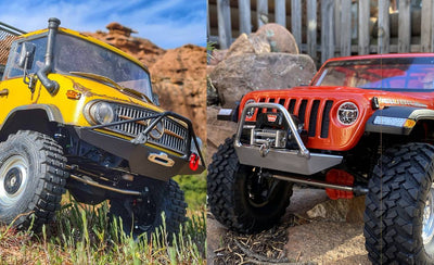Epic Showdown: The Difference Between Axial Racing SCX10 II and Axial Adventure SCX10 III-  Which RC Reigns Supreme?