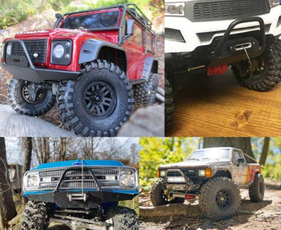 Choosing the Right Fairlead Mount for Your RC Crawler: Front or Top? Find Out Now!