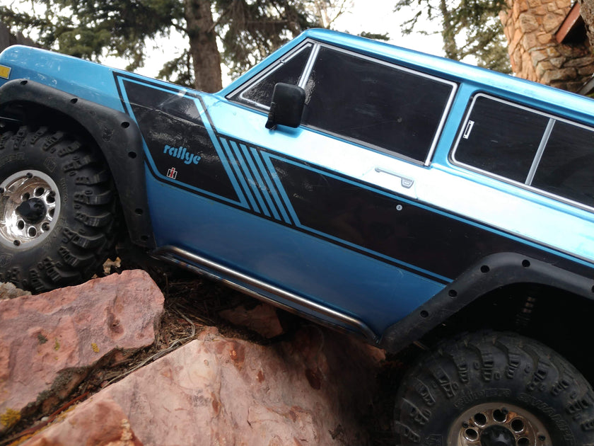 Club 5 Racing Scorrevole Rock In Acciaio Inox Per Redcat GEN8 Scout II - Accessorio Per Crawler 1:10, Ricambio Redcat Scout II - Foto 3