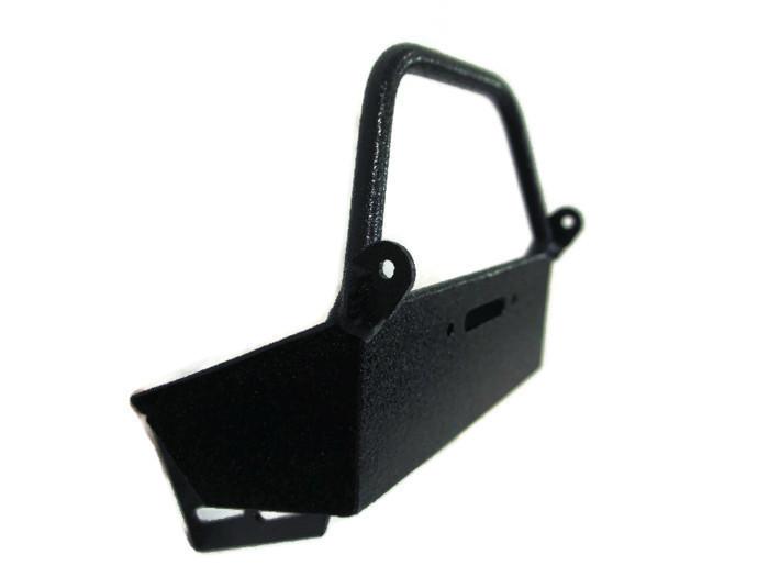 INTEGY CNC Alloy Front Bumper Mount For Axial SCX-10 (Dingo, Honcho, JP) - 43mm Spacing, Gunmetal