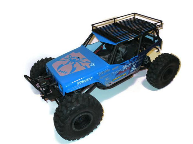 Wraith Rock Sliders with Skid Plates - scalerfab-r-c-trail-armor-accessories scale rc crawler truck hobby