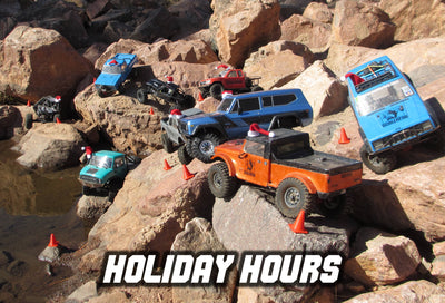 Holiday Hours: Shop Closed Through Jan. 2nd