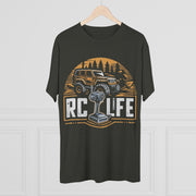 Camiseta de tres mezclas súper suave RC Life