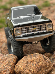 Full-Width Front Bumper for Traxxas TRX4 1970's Series (K5 Blazer, K10 Truck, F150)