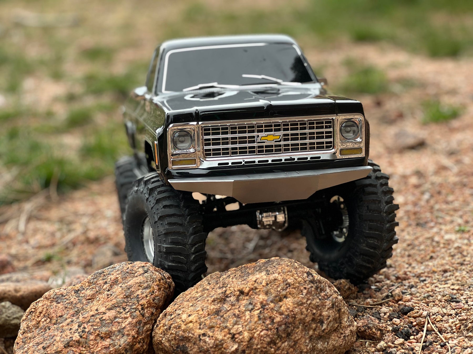 Full Width Front Bumper for Traxxas TRX4 1970 s Series K5 Blazer
