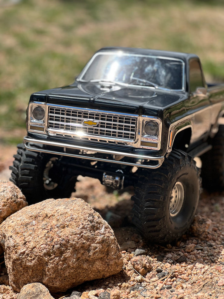 Retro Series Front Bumper for Traxxas TRX4 1970's Series (Chevy K5 Blazer, K10 Truck, Ford F150 Truck)