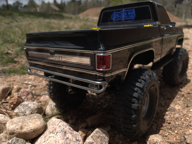 Retro Series Rear Bumper for Traxxas TRX4 1970's Series (Chevy K5 Blazer, K10 Truck, F150 Truck)