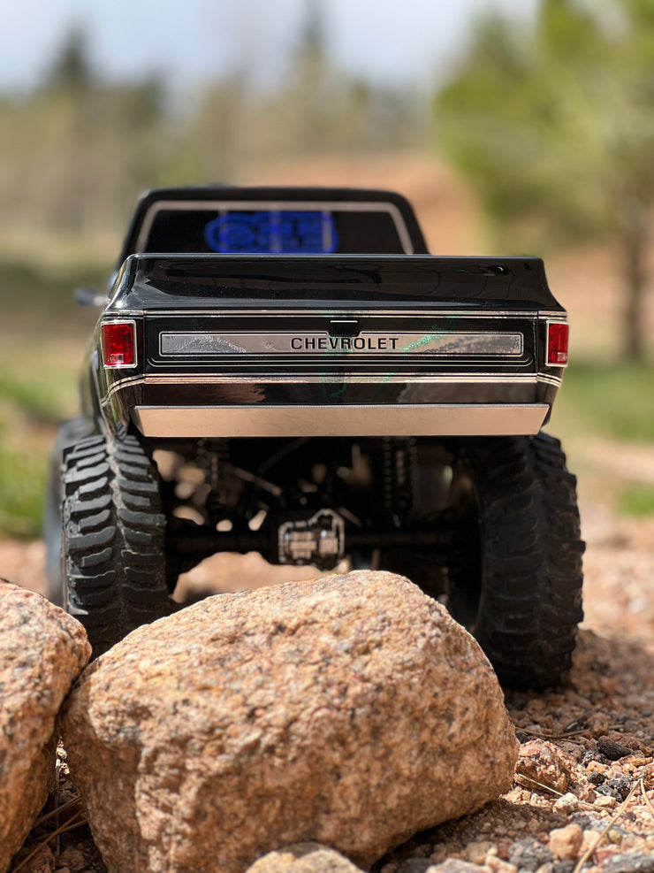 1/10 Scale Full-Size Rear Bumper for Traxxas TRX4 1970's Series (Chevy K5 Blazer, K10 Truck, F150 Truck)