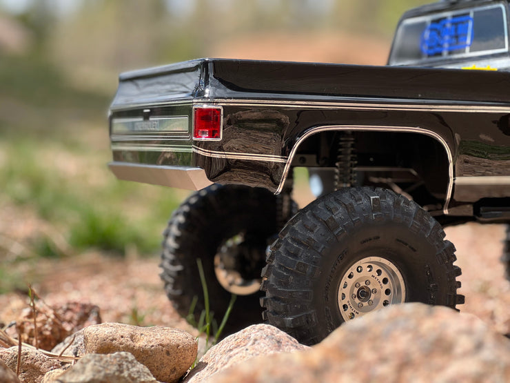 1/10 Scale Full-Size Rear Bumper for Traxxas TRX4 1970's Series (Chevy K5 Blazer, K10 Truck, F150 Truck)