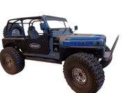 Metal Replica Non-Winch Front Bumper for Axial Adventure SCX10 III Jeep CJ-7
