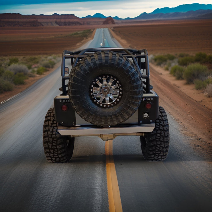 Rear Bumper for Axial SCX10 III Jeep CJ-7