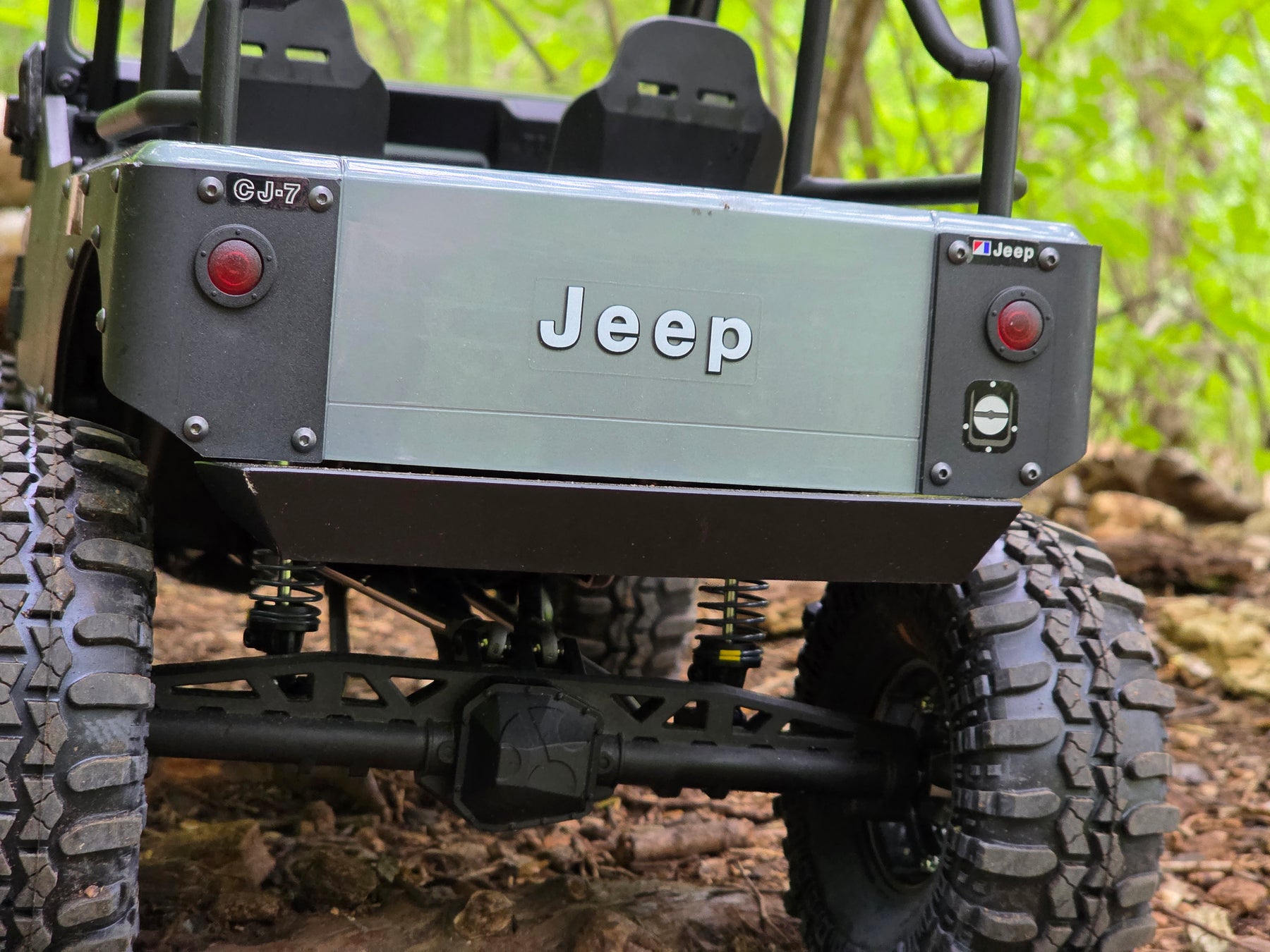 Rear Bumper for Axial Adventures SCX10 III Jeep CJ-7 – ScalerFab