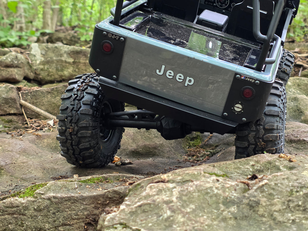 Rear Bumper for Axial Adventures SCX10 III Jeep CJ-7 – ScalerFab