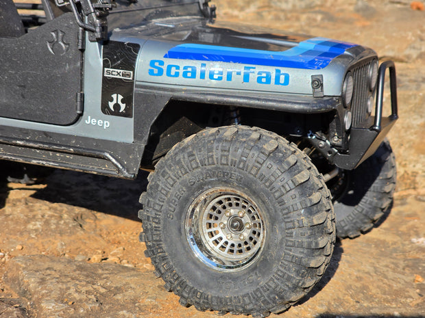 Scx10III CJ-7 Low-Profile Profile Comp Style Front Bumper