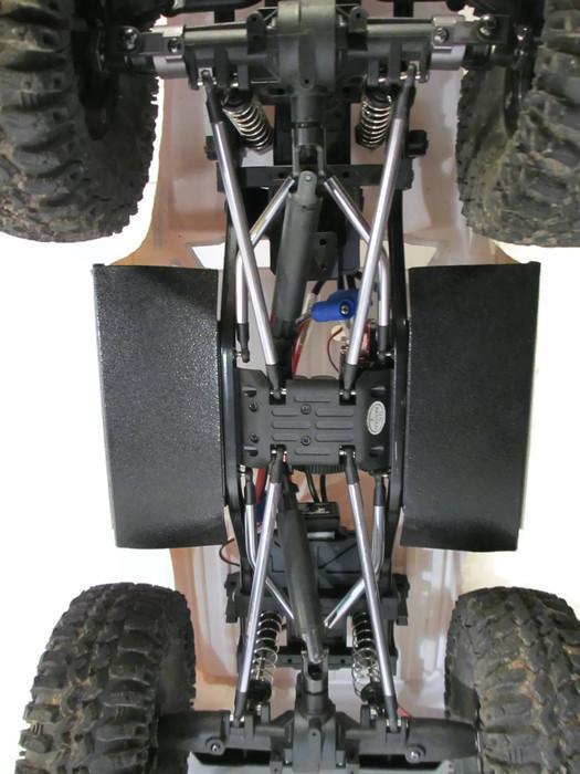 1/12 ECX Barrage Rock Sliders- Version 1 RTR only - scalerfab-r-c-trail-armor-accessories scale rc crawler truck hobby