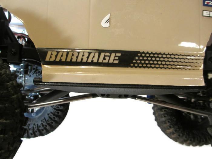 1/12 ECX Barrage Rock Sliders- Version 1 RTR only - scalerfab-r-c-trail-armor-accessories scale rc crawler truck hobby