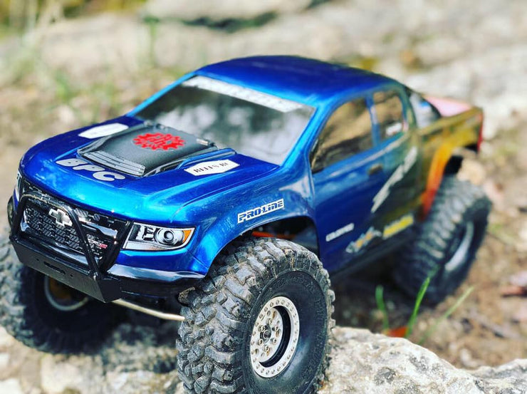Comp-Style SCX10/SCX10 II Front Bumper with Trail Bar