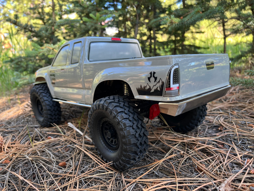 Pare-chocs Arrière Alliage Usiné Pour Axial SCX6 1/6 - Intégy - Couleur Orange