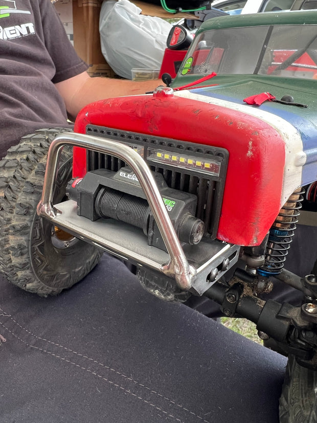 Element RC Ecto Comp-Style Winch Front Bumper with Trail Bar