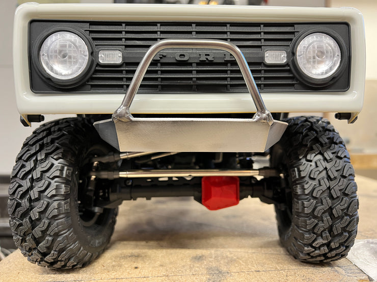 Narrow Front Bumper for Axial Racing SCX10 III Jeep Wrangler JLU/Gladiator/Bronco