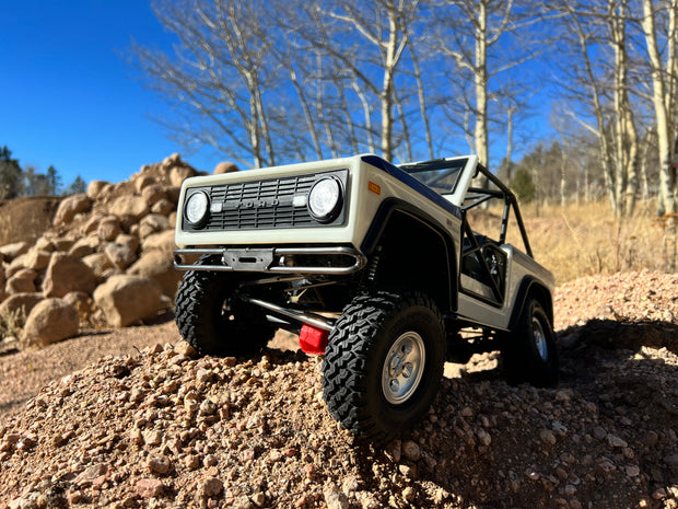 Parachoques delantero Retro Series SCX10 III Bronco 