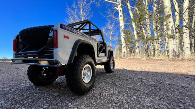 Retro Series Axial SCX10 III Bronco Rear Bumper