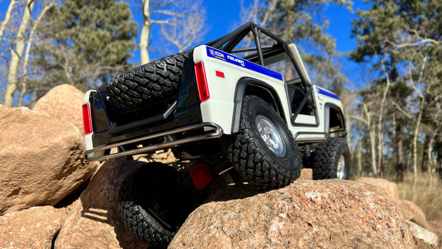 Retro Series Axial SCX10 III Bronco Rear Bumper