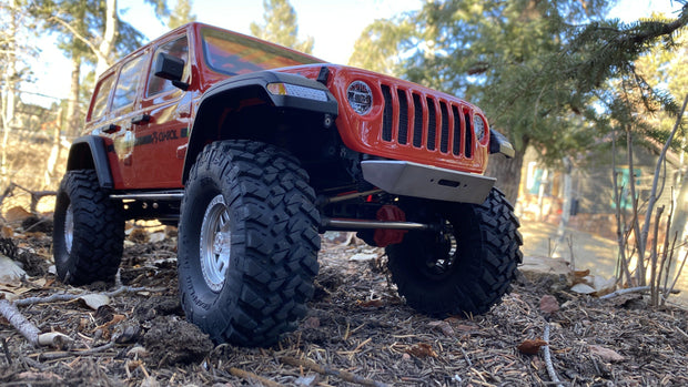 Narrow Front Bumper for Axial Racing SCX10 III Jeep Wrangler JLU/Gladiator - scalerfab-r-c-trail-armor-accessories scale rc crawler truck hobby