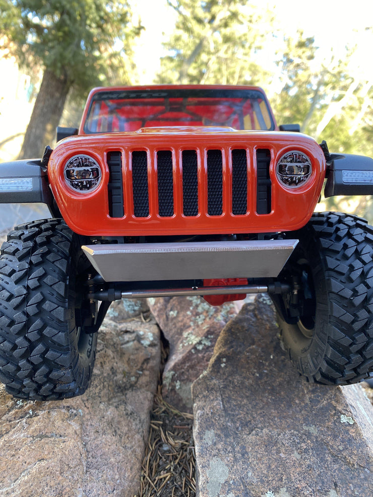 Narrow Front Bumper for Axial Racing SCX10 III Jeep Wrangler JLU/Gladiator - scalerfab-r-c-trail-armor-accessories scale rc crawler truck hobby