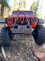 Narrow Winch Front Bumper for Axial Racing SCX10 III Jeep Wrangler JLU/Gladiator - scalerfab-r-c-trail-armor-accessories scale rc crawler truck hobby