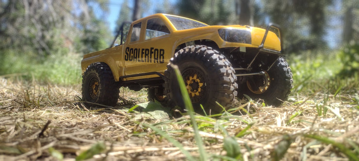 Parachoques delantero estilo Comp para Axial Racing SCX10 III Base Camp