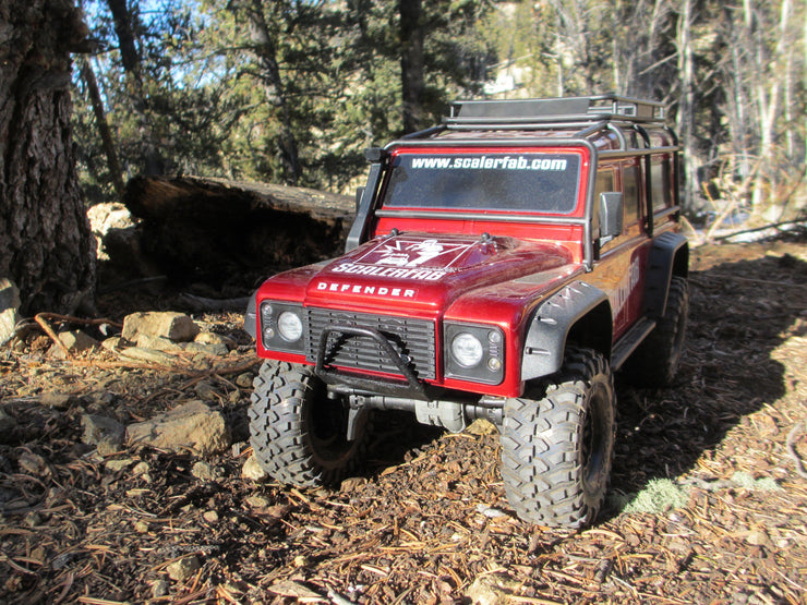 Comp-Style Bull-Bar Front Bumper for the Traxxas TRX4 D90 - scalerfab-r-c-trail-armor-accessories scale rc crawler truck hobby