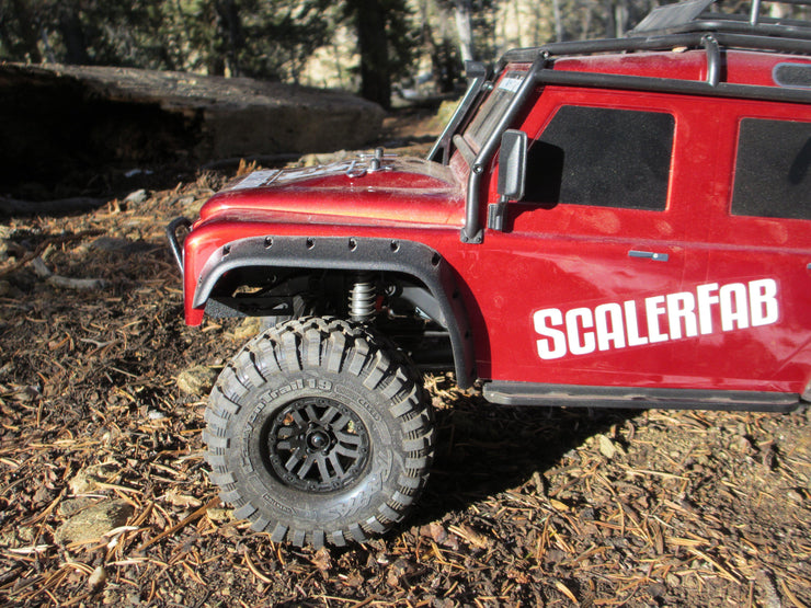 Comp-Style Bull-Bar Front Bumper for the Traxxas TRX4 D90 - scalerfab-r-c-trail-armor-accessories scale rc crawler truck hobby