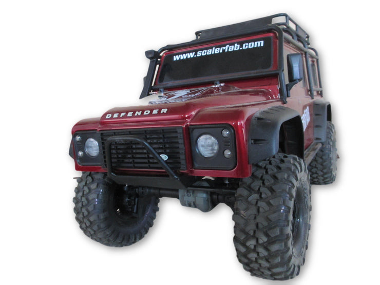 Comp-Style Bull-Bar Front Bumper for the Traxxas TRX4 D90 - scalerfab-r-c-trail-armor-accessories scale rc crawler truck hobby