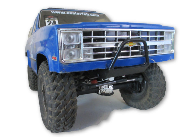 Comp-Style Bull-Bar Front Bumper for the Vaterra Ascender K5 Blazer - scalerfab-r-c-trail-armor-accessories scale rc crawler truck hobby