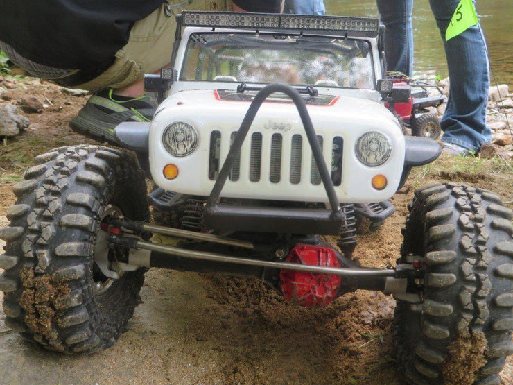 Comp-Style SCX10/SCX10 II Front Bumper with Stinger - scalerfab-r-c-trail-armor-accessories scale rc crawler truck hobby