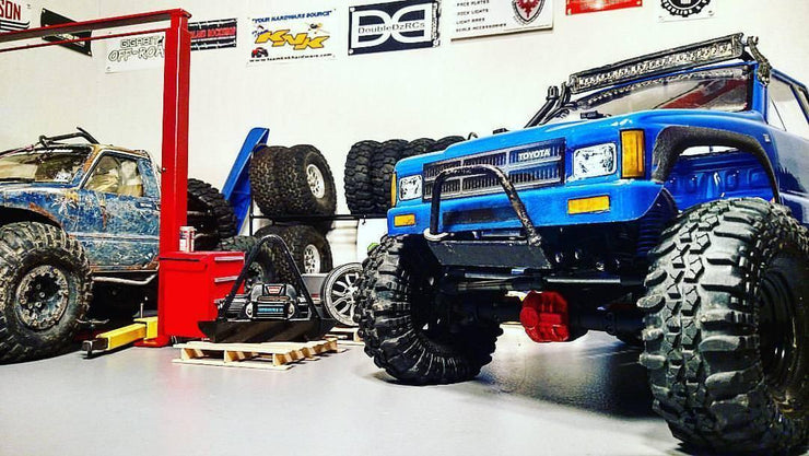 Comp-Style SCX10/SCX10 II Front Bumper with Trail Bar - scalerfab-r-c-trail-armor-accessories scale rc crawler truck hobby