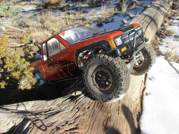 Comp-Style SCX10/SCX10 II Front Bumper with Trail Bar - scalerfab-r-c-trail-armor-accessories scale rc crawler truck hobby