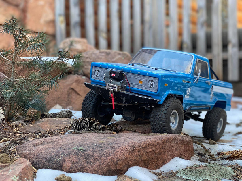 Element RC Enduro Trailwalker 1/10 Scale Full-Width Winch Front Bumper ...