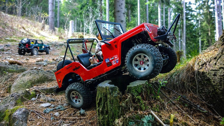 G-Made Sawback Front Bumper with Stinger - scalerfab-r-c-trail-armor-accessories scale rc crawler truck hobby