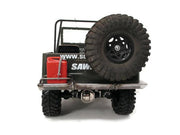 G-Made Sawback Rear Bumper w/ Tire Carrier and Jerry Can Mount - scalerfab-r-c-trail-armor-accessories scale rc crawler truck hobby