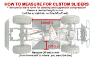 G-Made Sawback Standard Rock Sliders - scalerfab-r-c-trail-armor-accessories scale rc crawler truck hobby