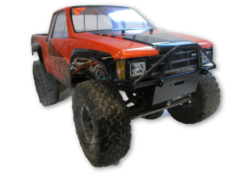 Prerunner Series Comp-Style SCX10/SCX10 II SR5/Honcho Raised Front Bumper - scalerfab-r-c-trail-armor-accessories scale rc crawler truck hobby