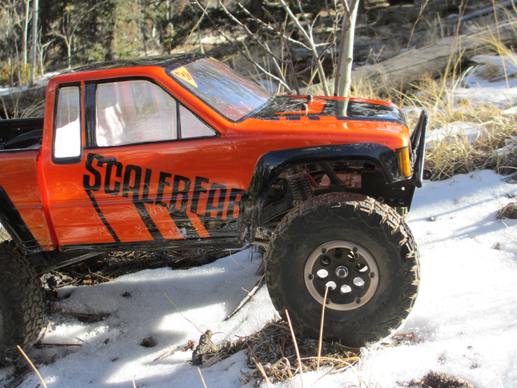 Prerunner Series Comp-Style SCX10/SCX10 II SR5/Honcho Raised Front Bumper - scalerfab-r-c-trail-armor-accessories scale rc crawler truck hobby