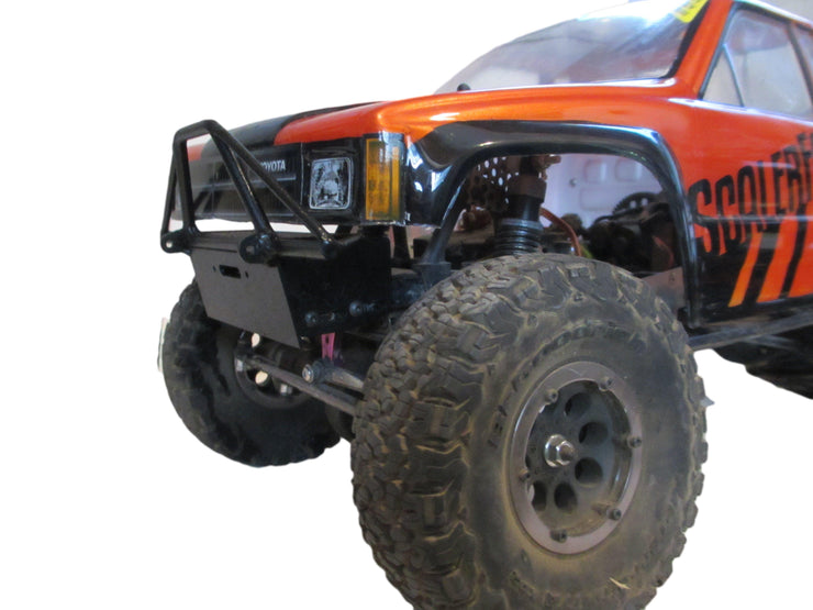 Prerunner Series Comp-Style SCX10/SCX10 II SR5/Honcho Raised Front Bumper - scalerfab-r-c-trail-armor-accessories scale rc crawler truck hobby