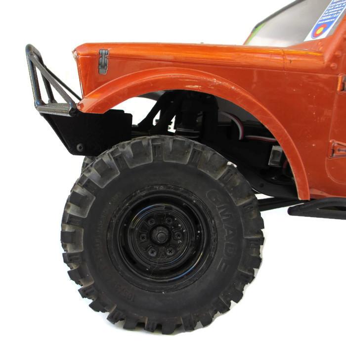 Prerunner Series Raised Front Bumper for SCX10/SCX10 II Power Wagon/Nukizer/Honcho/SR5 - scalerfab-r-c-trail-armor-accessories scale rc crawler truck hobby