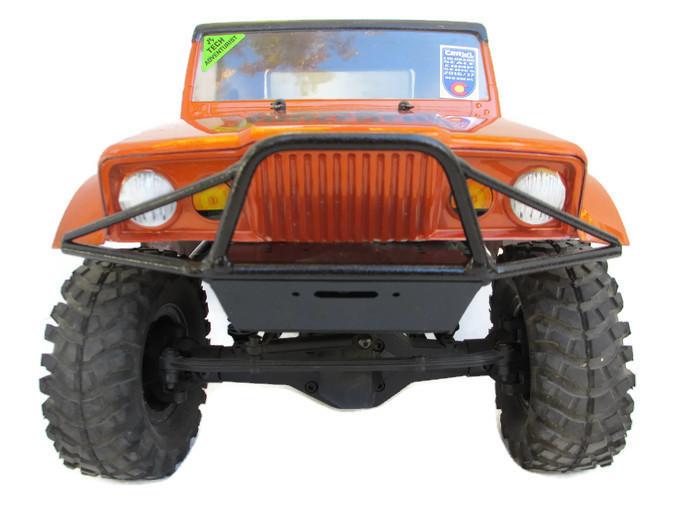 Prerunner Series Raised Front Bumper for SCX10/SCX10 II Power Wagon/Nukizer/Honcho/SR5 - scalerfab-r-c-trail-armor-accessories scale rc crawler truck hobby