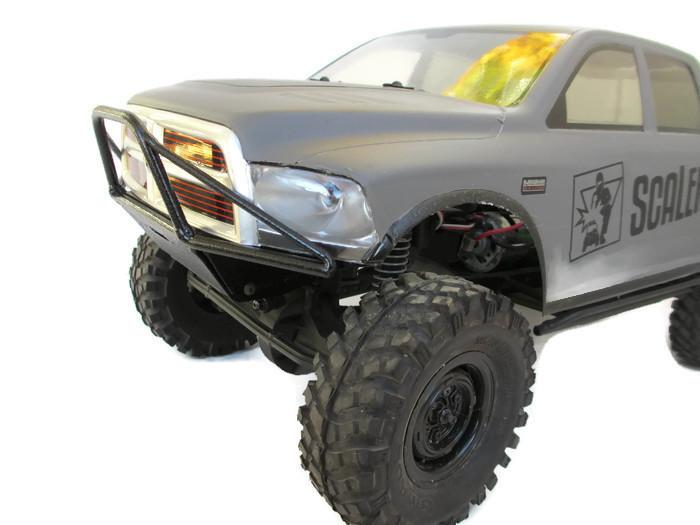 Prerunner Series Raised Front Bumper for SCX10/SCX10 II Power Wagon/Nukizer/Honcho/SR5 - scalerfab-r-c-trail-armor-accessories scale rc crawler truck hobby