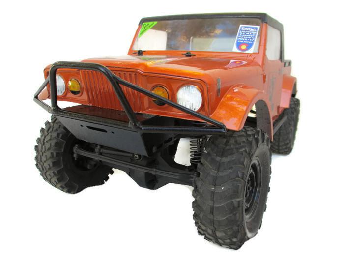 Prerunner Series Raised Front Bumper for SCX10/SCX10 II Power Wagon/Nukizer/Honcho/SR5 - scalerfab-r-c-trail-armor-accessories scale rc crawler truck hobby