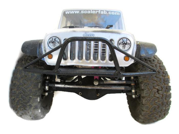 Prerunner Series Front Bumper for SCX10/SCX10 II Mid-Size Jeep Rubicon - scalerfab-r-c-trail-armor-accessories scale rc crawler truck hobby